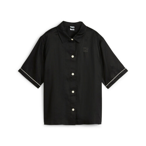Рубашка PUMA, размер XL, черный рубашка brixton sidney woven розовый