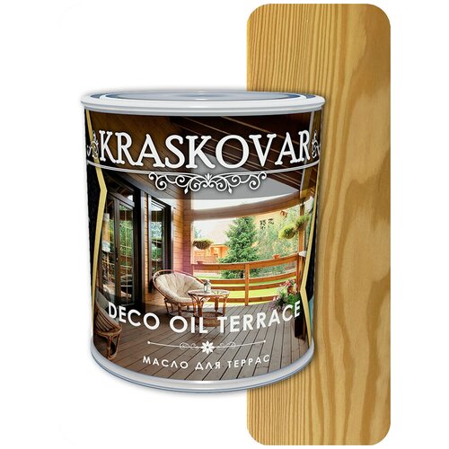 Масло для террас Kraskovar Deco Oil Terrace эбен