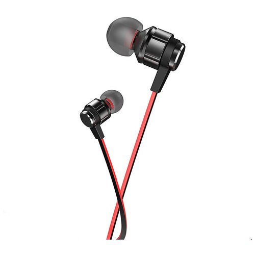 Проводные наушники HOCO M85 Platinum Jack 35mm 12 м черный с контроллером микрофона 39400₽