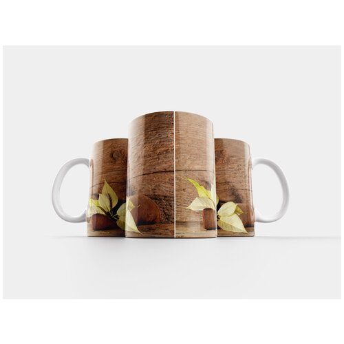 фото Кружка "пуансеттия, цвести, цветок" 320 мл lotsprints