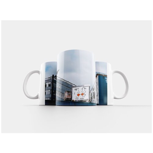 фото Кружка "строительство, структура, небо" 320 мл lotsprints