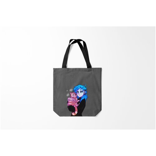 фото Сумка-шоппер / 40х40 см / геймерам / sally face and gizmo burnettie