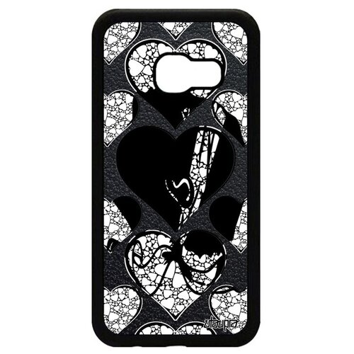 фото Новый чехол для смартфона // samsung galaxy a3 2017 // "флаг корсики с сердцем" государственный дизайн, utaupia, цветной