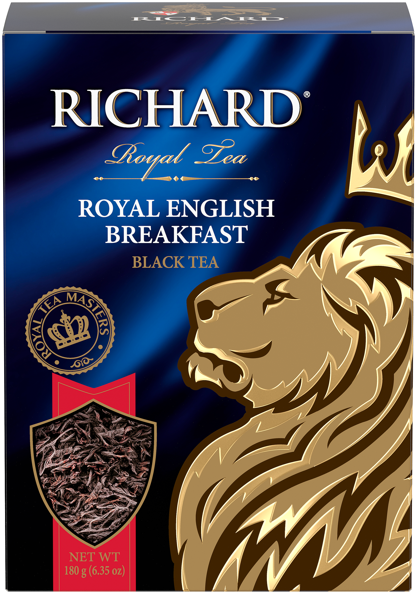 Чай RICHARD "Royal English Breakfast" черный листовой 180 г - фотография № 1