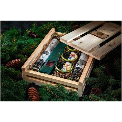 Подарочный набор для мужчин крафт №1 — необычный подарок для мужчины. DICHSHOP