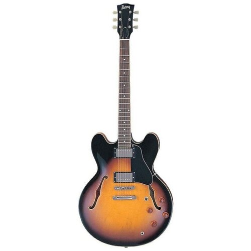 Гитара полуакустическая Burny RSA70 BS burny rsa70 blk полуакустическая электрогитара с кейсом форма корпуса es 335 цвет черный
