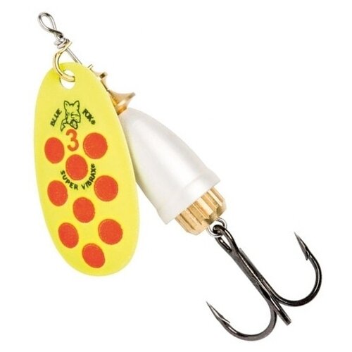 фото Блесна blue fox vibrax uv 3 вращающаяся 8 г 28 мм yopu