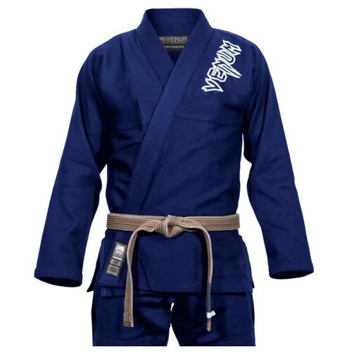 Кимоно для джиу-джитсу Venum, синий кимоно для бжж venum contender kids gray с поясом c3