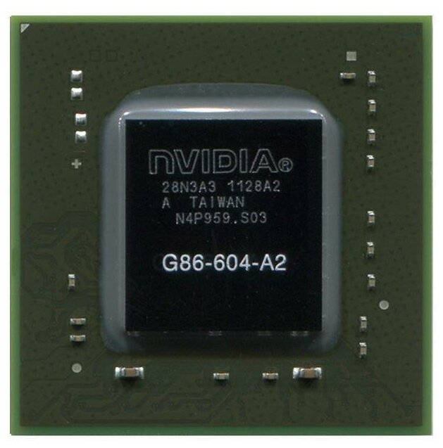 Видеочип GeForce G86-604-A2, BGA / комплектующие для ноутбуков