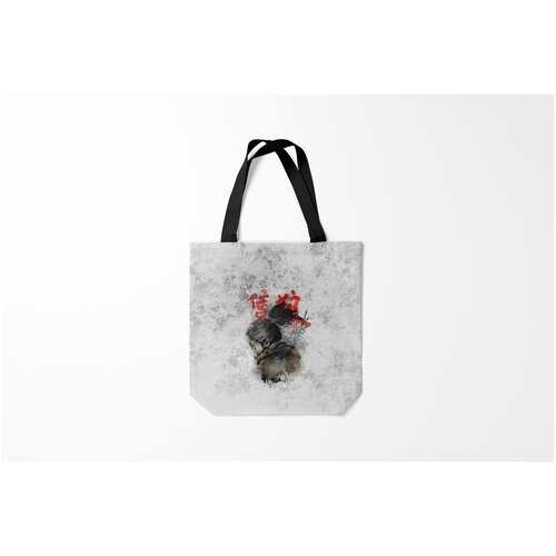 фото Сумка-шоппер / 40х40 см / геймерам / sekiro shadow die twice burnettie