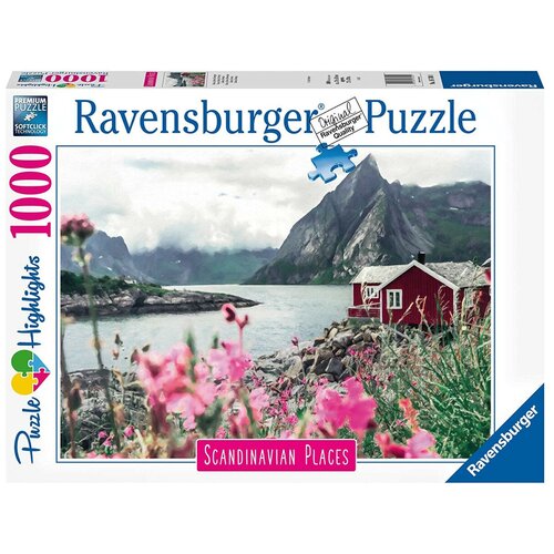 Пазл Ravensburger 1000 деталей: Рейне, Лофотенские острова, Норвегия