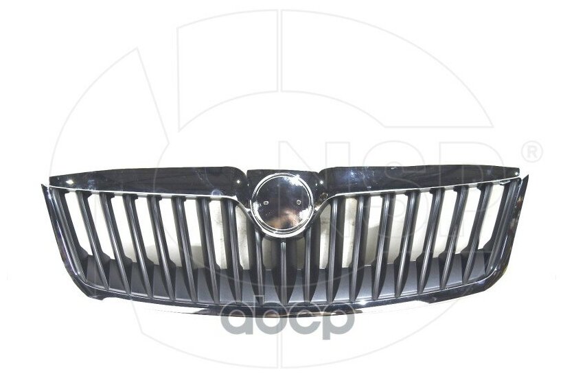 NSP081Z0853668A9B9 NSP Решетка радиатора SKODA Octavia A5 (08-13) (с молдингом)