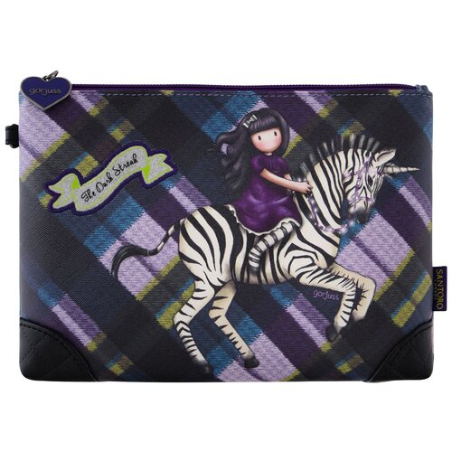 Клатч Santoro London Gorjuss Tartan The Dark Streak (849GJ02)