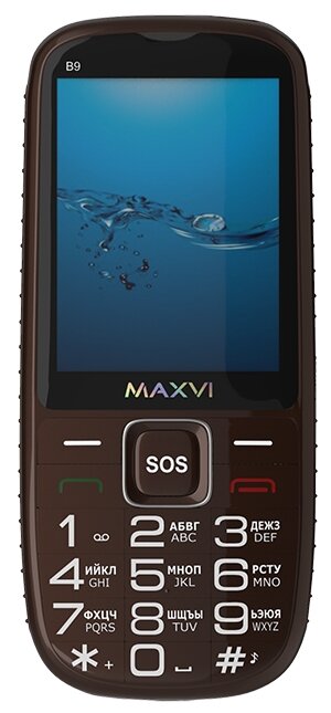 Мобильный телефон MAXVI B9 Коричневый