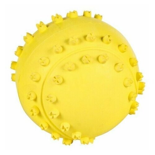 Игрушка для собак TRIXIE Мяч игольчатый, каучуковый, в ассортименте (9,5 см)