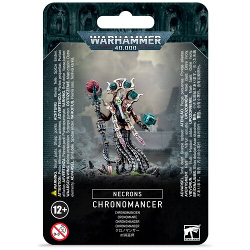 Миниатюра для настольной игры Warhammer 40 000 - Necrons Chronomancer