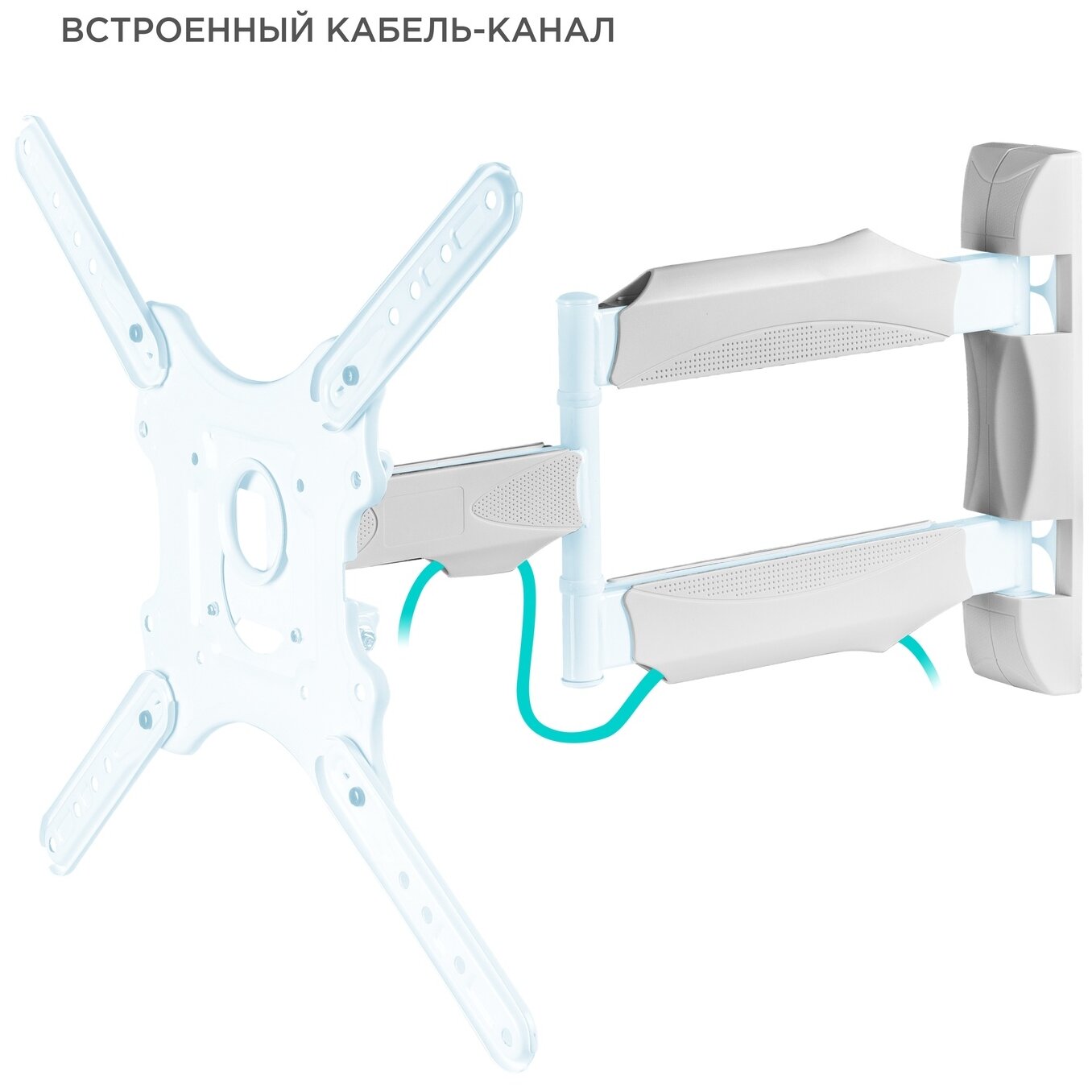 Кронштейн для телевизора Onkron M4 белый - фотография № 10