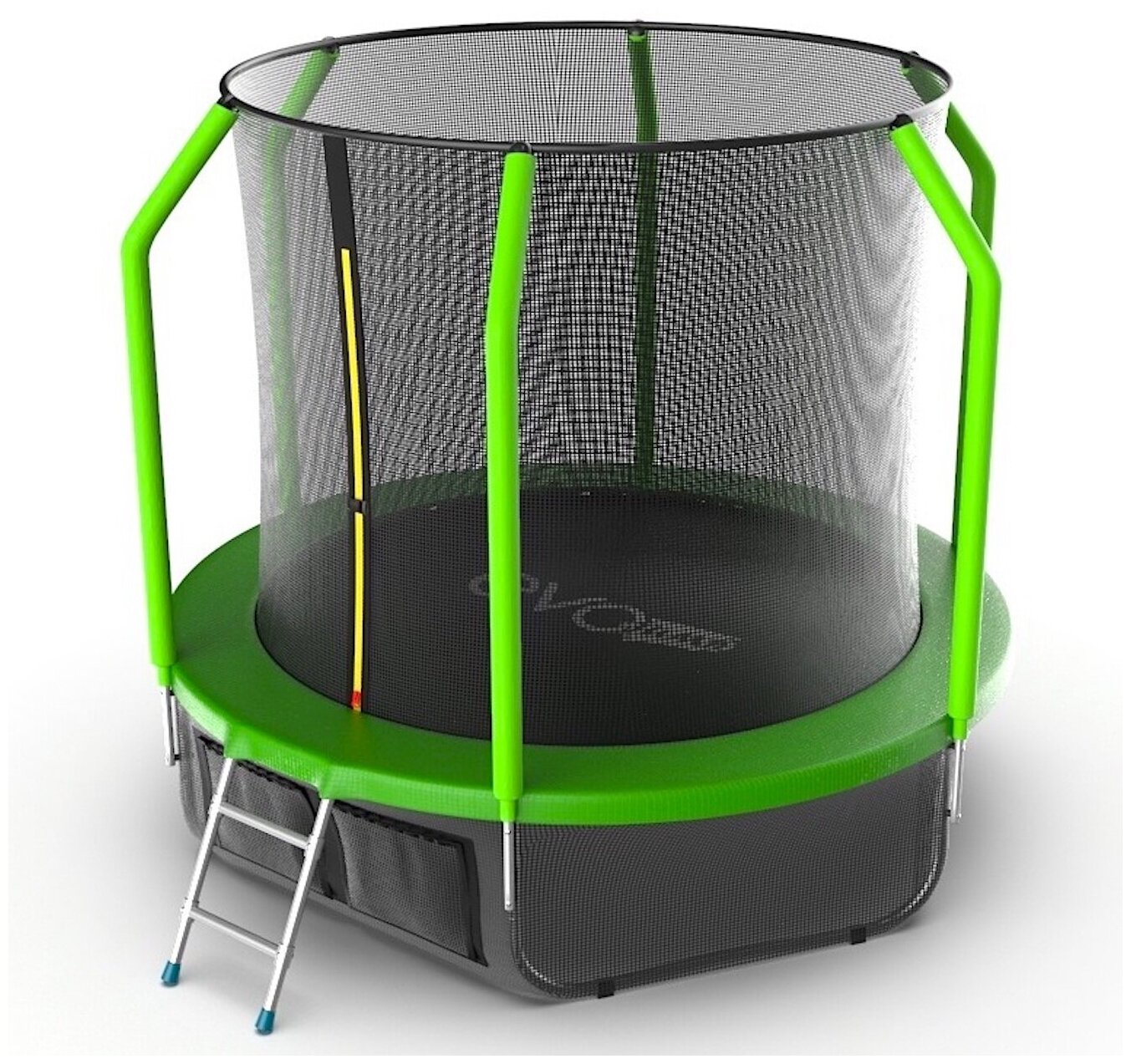 фото Каркасный батут EVO Jump Cosmo 8FT с нижней сетью 244х244х210 см