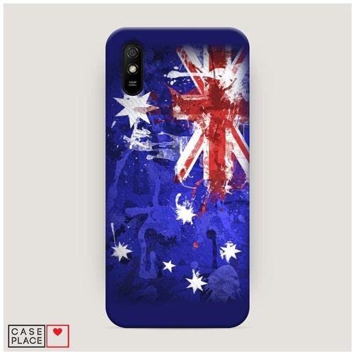 фото Чехол пластиковый xiaomi redmi 9a флаг австралии 1 case place