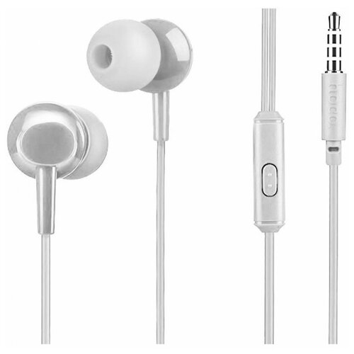 Наушники Hoco M14 Natural Sound (3.5 мм), белый наушники hoco w23 brilliant sound white