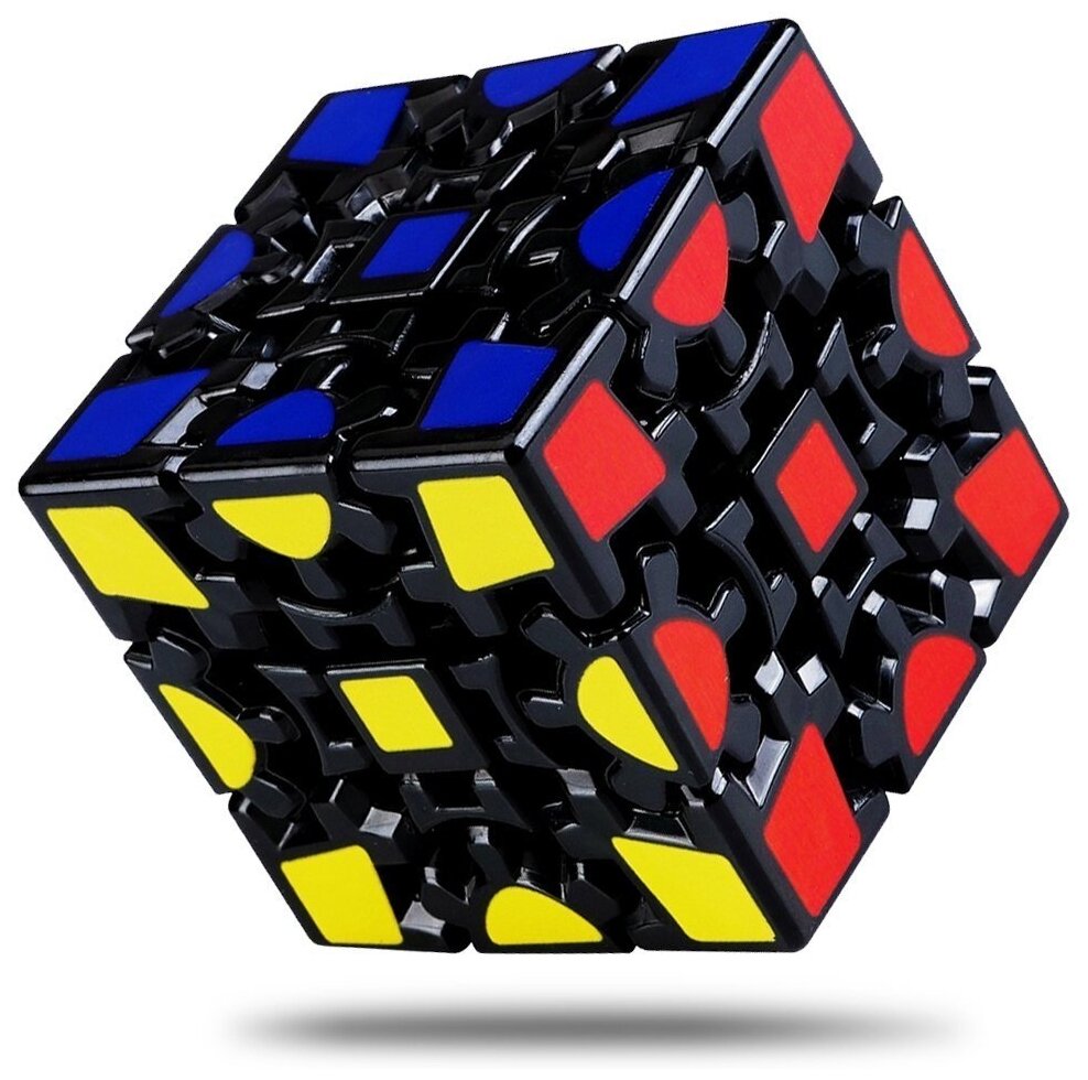 Кубик Рубика 3д куб головоломка с шестерёнками