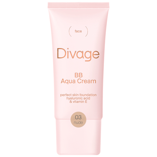 Divage BB-крем для лица Bb Aqua Cream, Тон 01