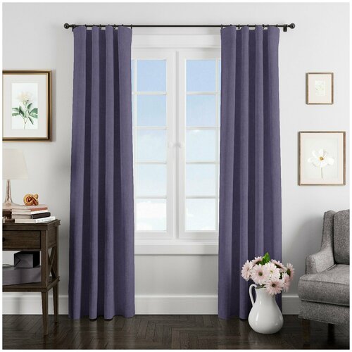 фото Eleganta классические шторы palette цвет: сиреневый