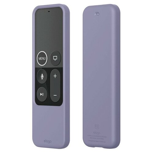 Чехол Elago R2 Slim Case для пульта Apple TV, Lavender Grey elago для пульта apple tv чехол r3 protective case black