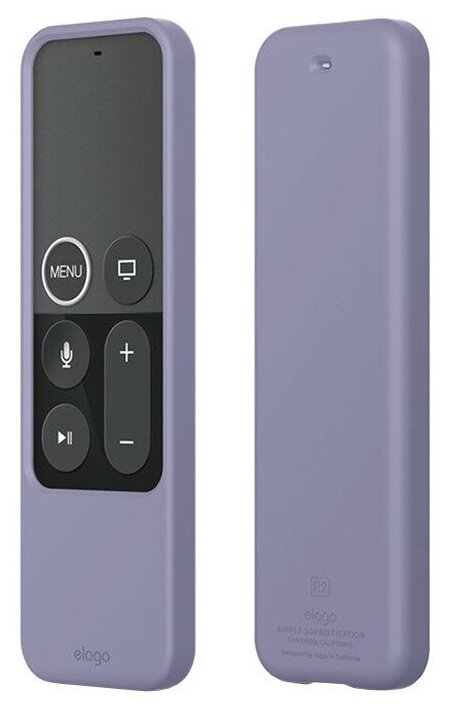 Чехол Elago R2 Slim Case для пульта Apple TV Lavender Grey