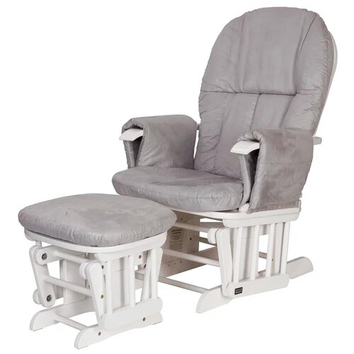 Кресло для мамы Tutti Bambini GC35, ткань, white/grey
