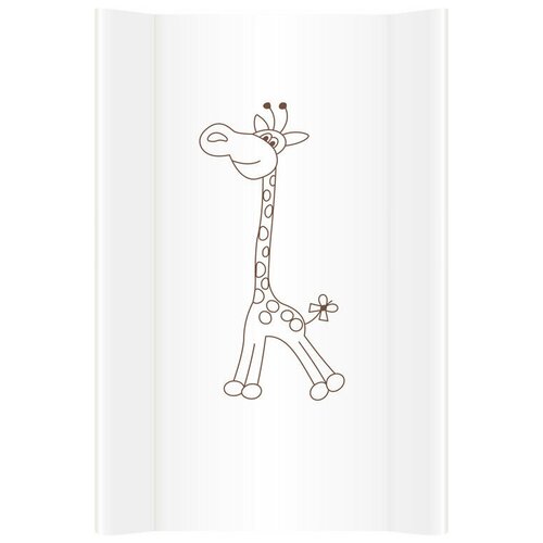 фото Пеленальная доска alberomio жирафик белый, 70см*47см albero mio
