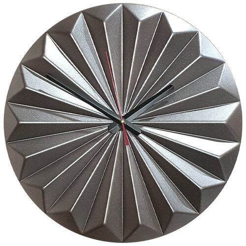 Настенные часы Francisca дизайнерские объемный рельеф 35см