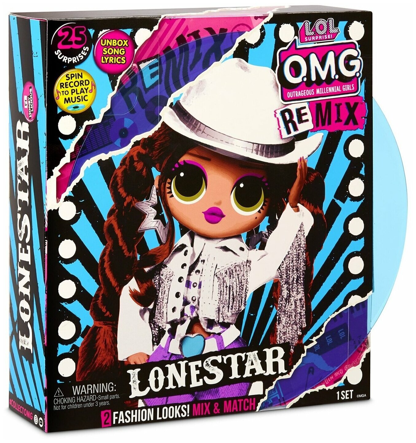 L.O.L. Surprise 567233 Кукла L.O.L. OMG Remix-Lonestar - фото №17