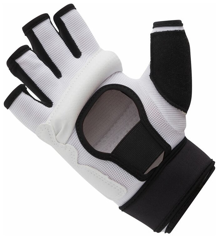 Перчатки для тхэквондо WT Fighter Gloves белые (размер L)