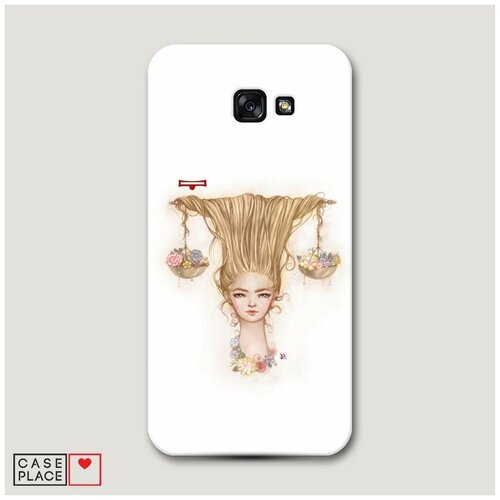 фото Чехол пластиковый samsung galaxy a7 2017 весы прическа case place