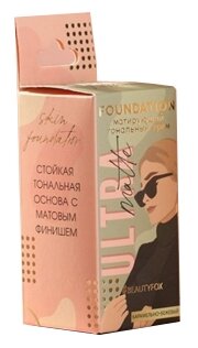 Beauty Fox тональный крем Ultra matte, 40 мл/68 г, оттенок: Карамельно-бежевый - фотография № 2