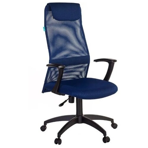 фото Кресло бюрократ kb-8 синий (kb-8/db/tw-10n)