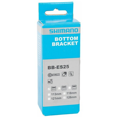 Каретка-картридж для велосипеда Shimano Ebbes25b26 126мм Octalink Alivio/acera/altus 2-916