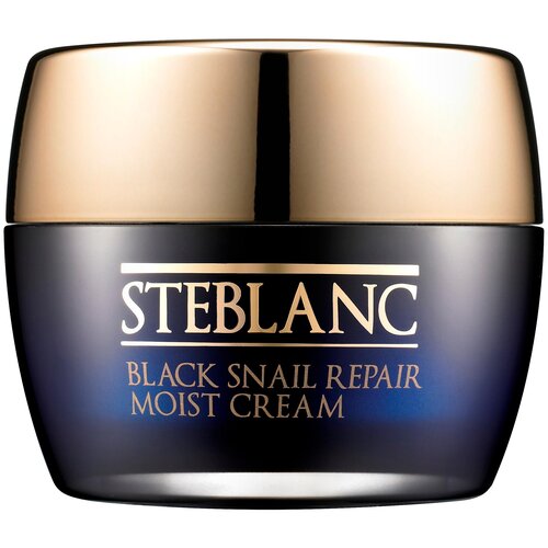 Крем увлажняющий с муцином черной улитки для лица / Black snail Repair Moist Cream 55 мл