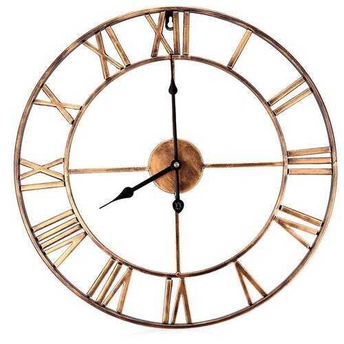Часы настенные Emilion Loft Metal 60 (бронзовые)