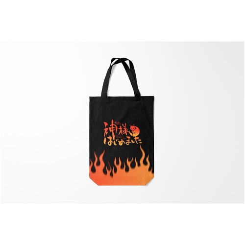 фото Сумка-шоппер / 31х42 см / аниме / очень приятно бог burnettie