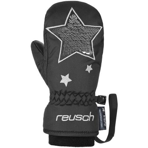 фото Варежки reusch 2021-22 halley r-tex xt mitten black/silver (inch (дюйм):ii)