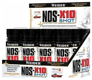 Фото Weider NOS-X10 Shot 12шт х 60мл