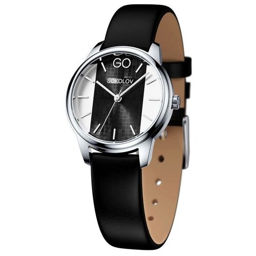 фото Женские стальные часы sokolov 327.71.00.000.08.04.2