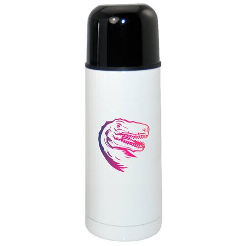 фото Термос coolpodarok илюстрация динозавр цветной