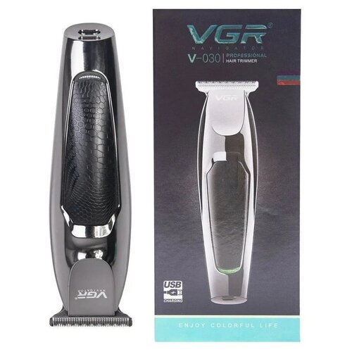 Триммер для Бороды и усов VGR V-030 черный 79200₽