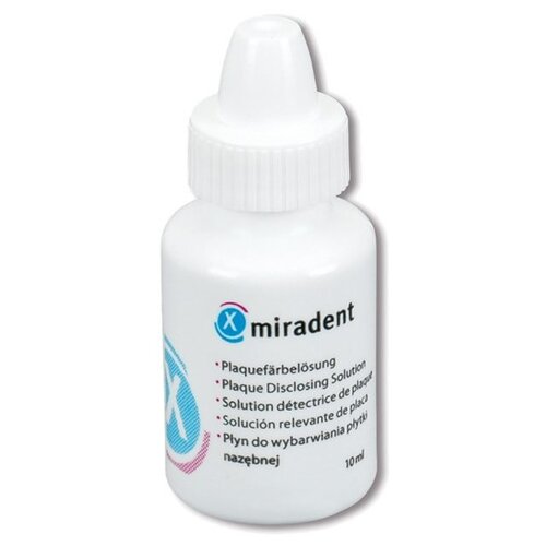 Miradent жидкость для индикации зубного налета Mira-2-Ton, 10 мл, мята, белый