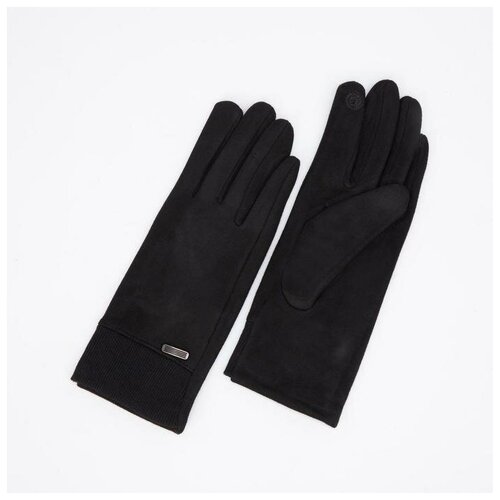 фото Ооо ск перчатки женские, безразмерные, цвет чёрный
