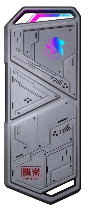 Корпус для HDD/SSD ASUS ROG Strix Arion EVA Edition ESD-S1C Silver ESD-S1C/SIL/G/AS EVA (90DD02H2-M09000)