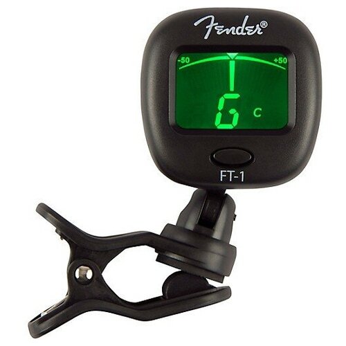 Fender FT-1 Pro Clip-On Tuner тюнер-клипса хроматический deviser pd ja220 хроматический тюнер клипса